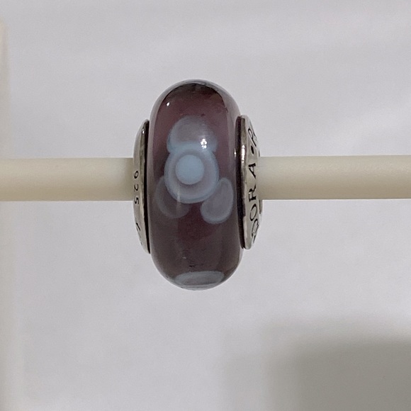 Pandora Flowers For You Murano Charm - Picture 2 of 4